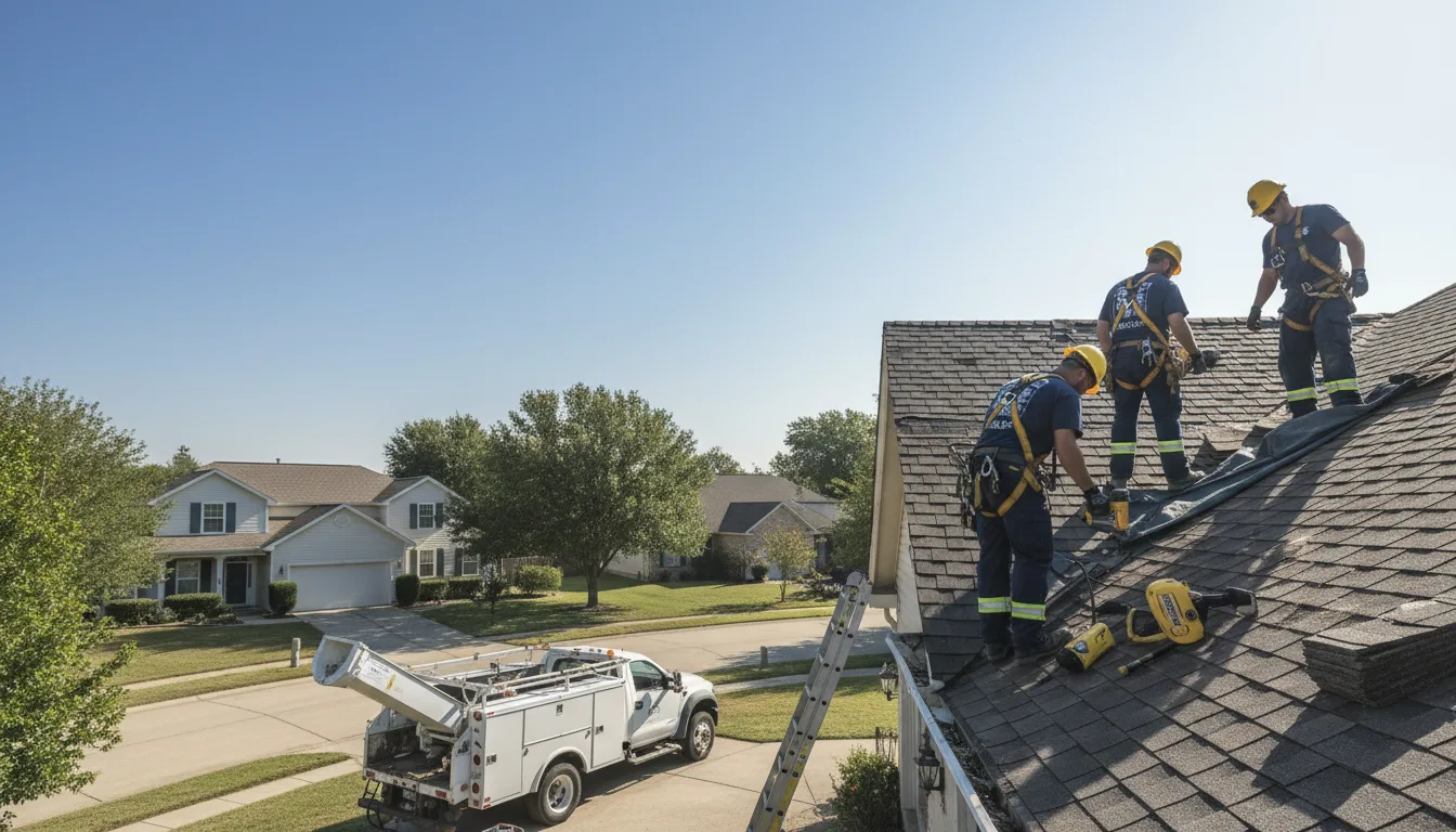 Emergency Roof Repair in Tom Bean, TX near me